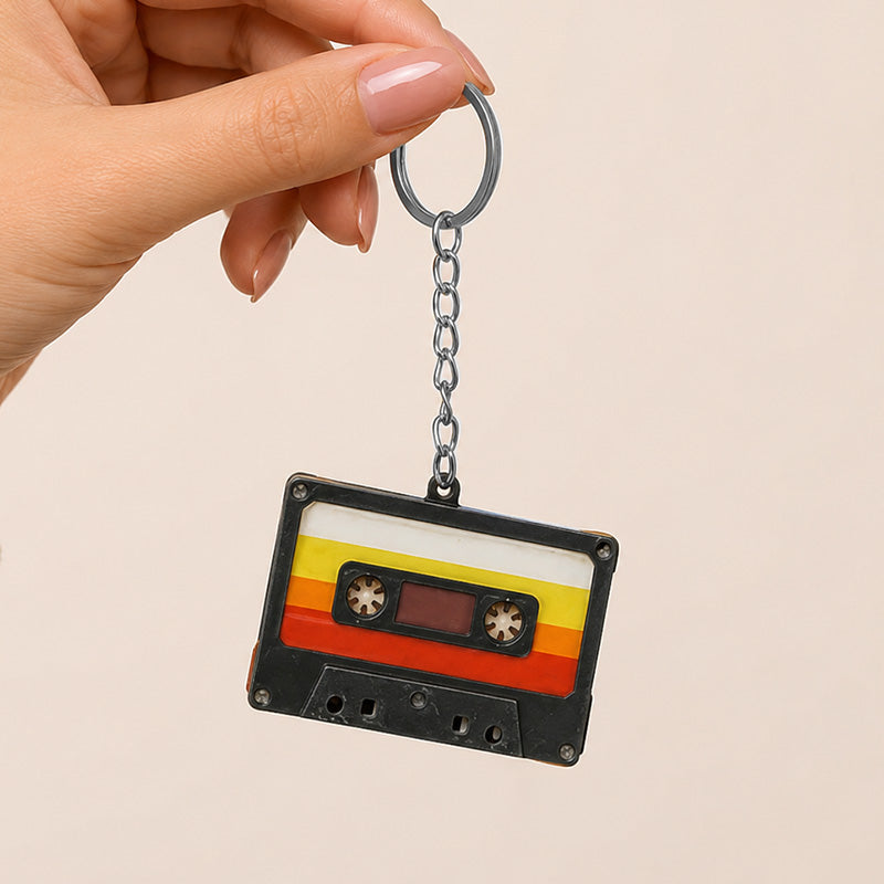 Llavero Casette Retro Vintage
