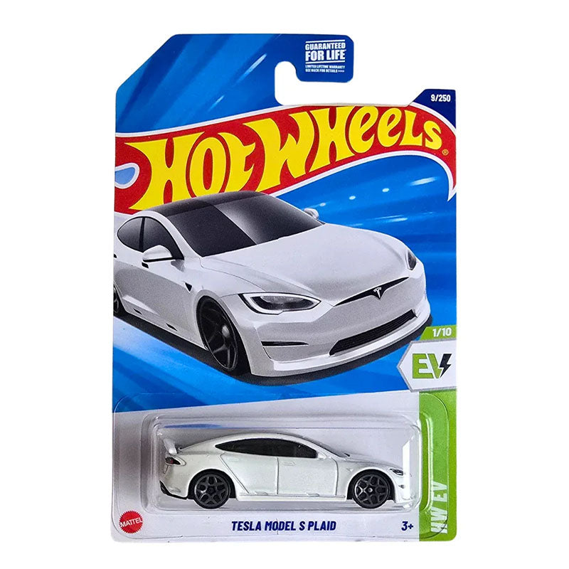 Tesla Model S Plaid Premium Hot Wheels